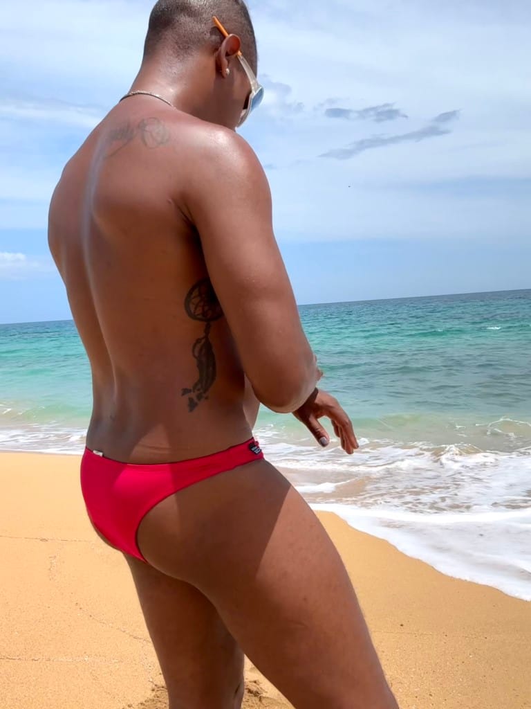 Male Brazilian 3/4 Bum Briefs