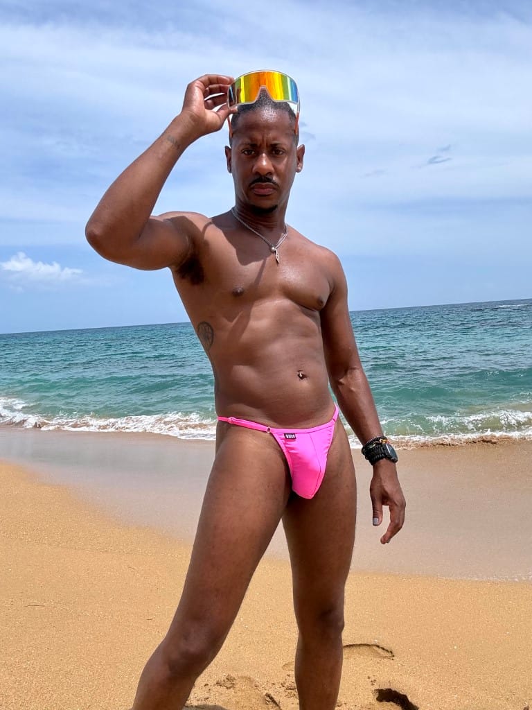 Men's adjust-able Sides Super Slim Thong