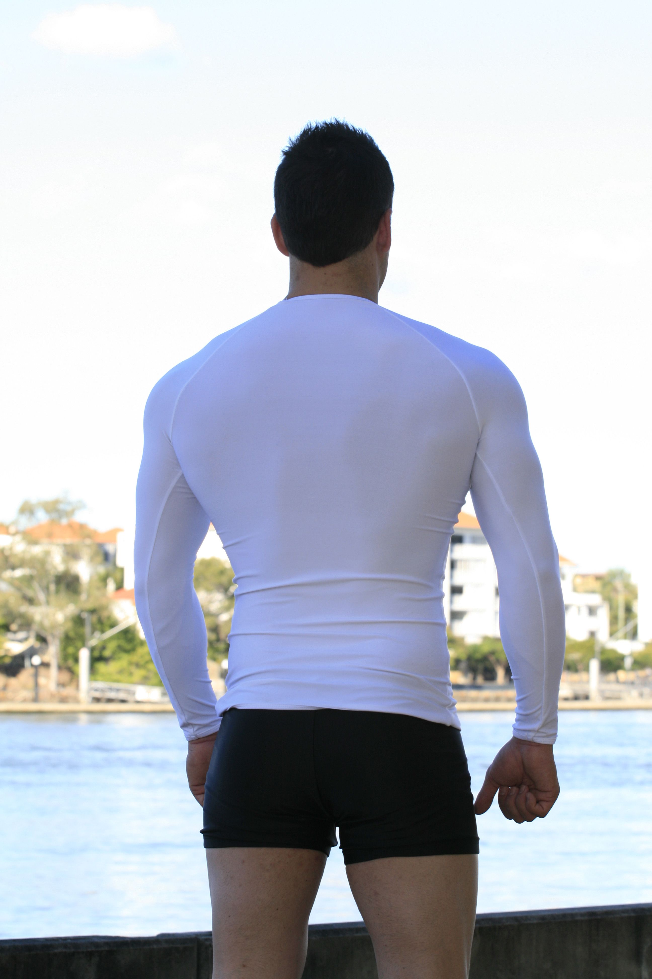 Long Sleeve Muscle Top