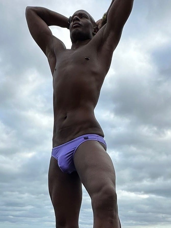 Protruding Euro Cut Swim Briefs