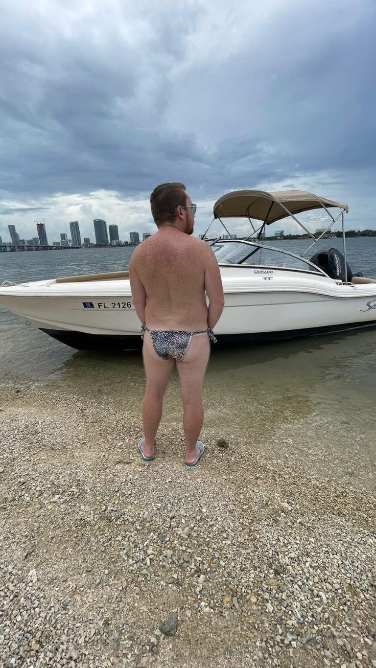 Sexy Slide-able Front & Back Tie Sides Speedos