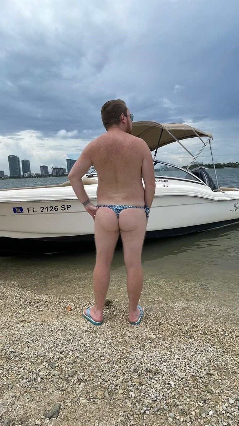 Tie Sides Super Slim Thong