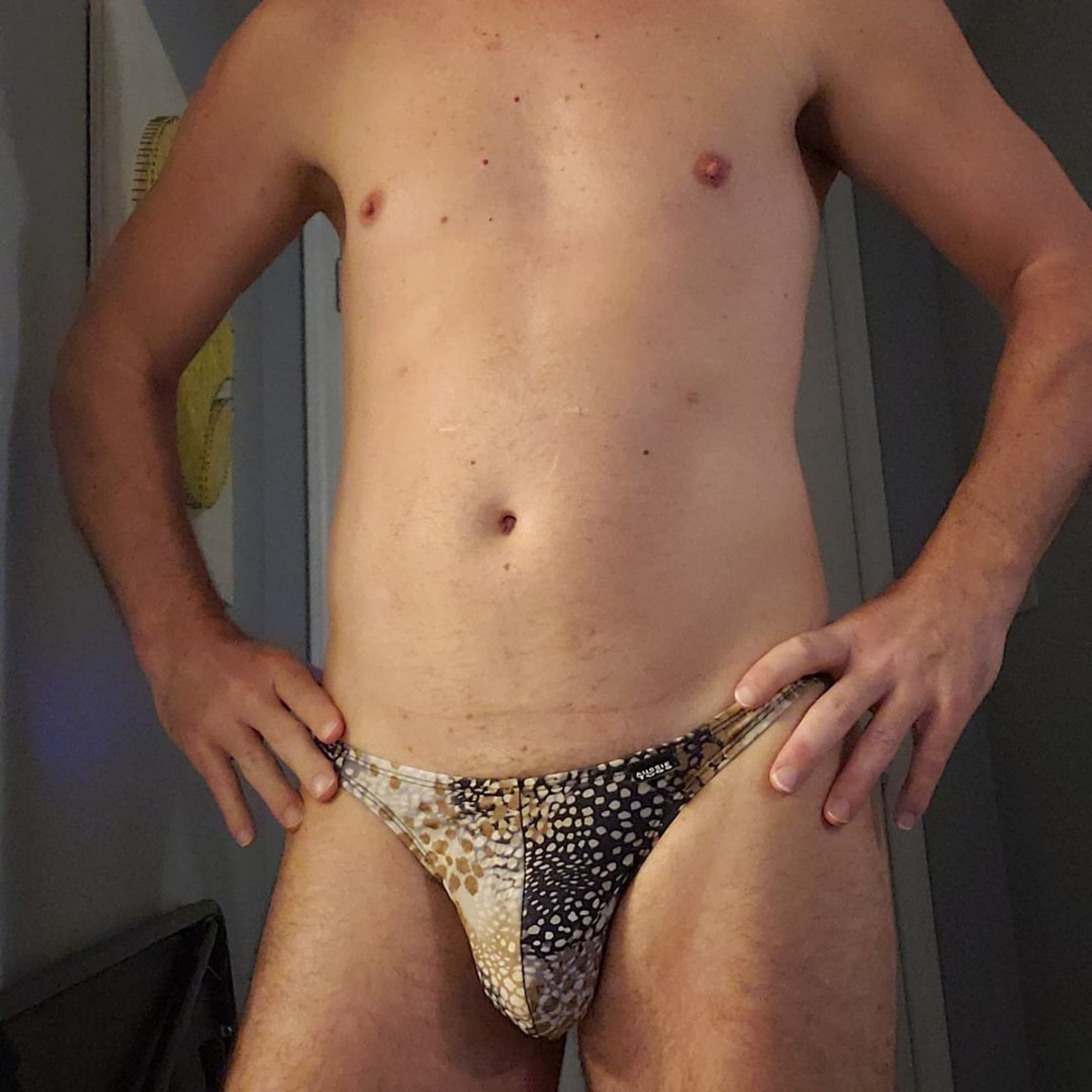 Aussie Flag Super Slim Thong Briefs