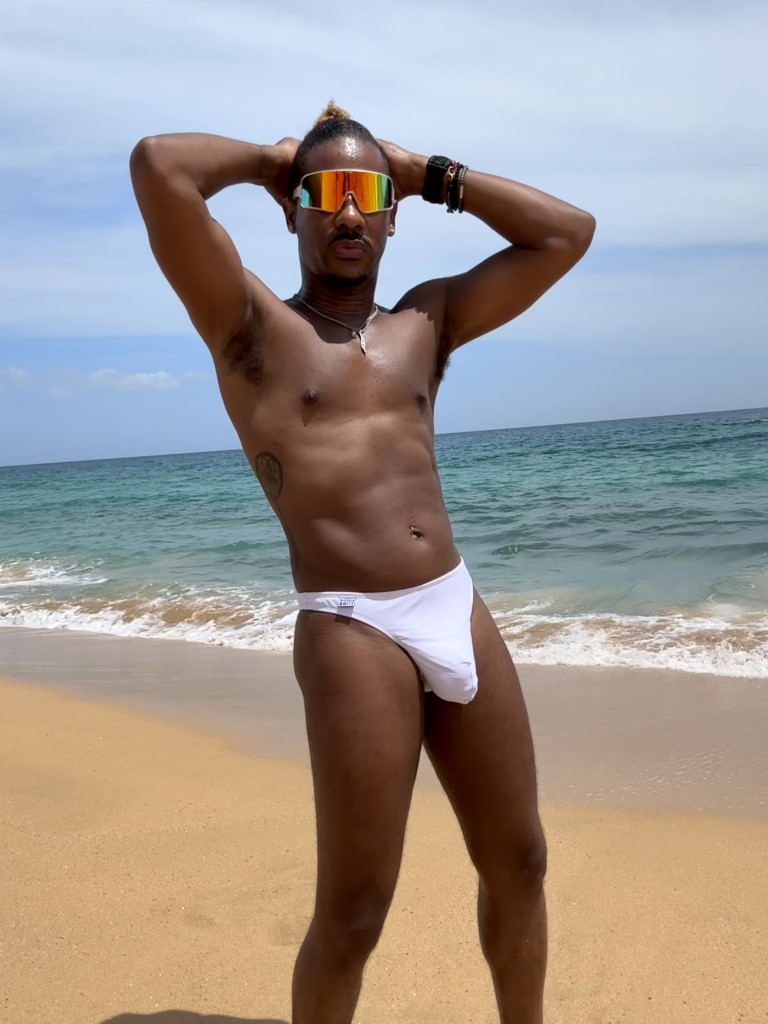 Male protruding Front, Rio Butt Briefs