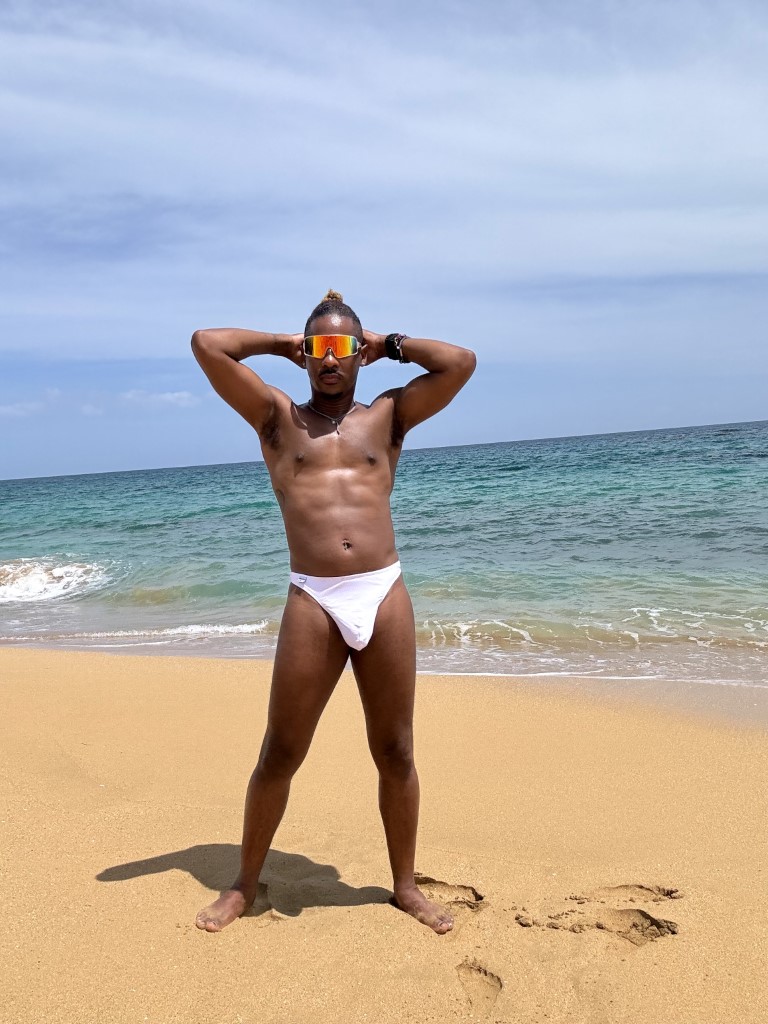 Male protruding Front, Rio Butt Briefs
