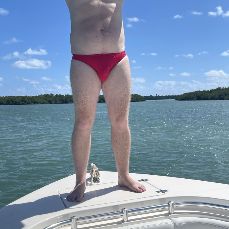 Male Scrunched/ Ruched Bum- Brazilian 3/4 Briefs