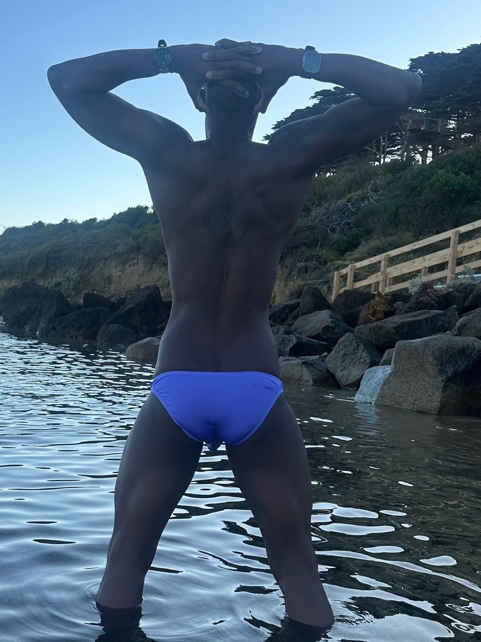 Protruding Euro Cut Swim Briefs