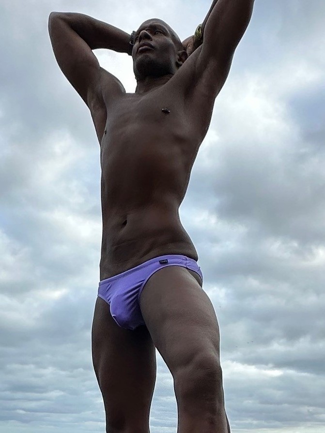 Protruding Euro Cut Swim Briefs