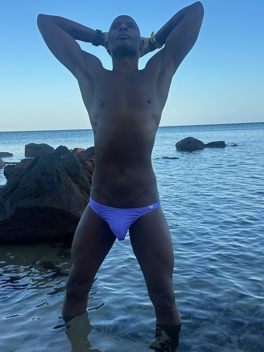 Protruding Euro Cut Swim Briefs
