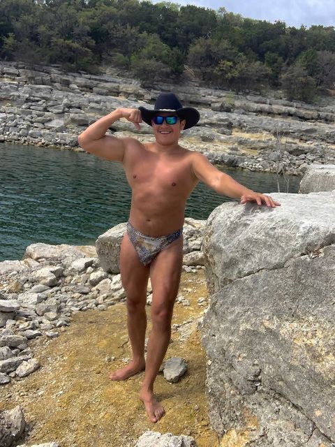 Male Protruding Hipster Thong