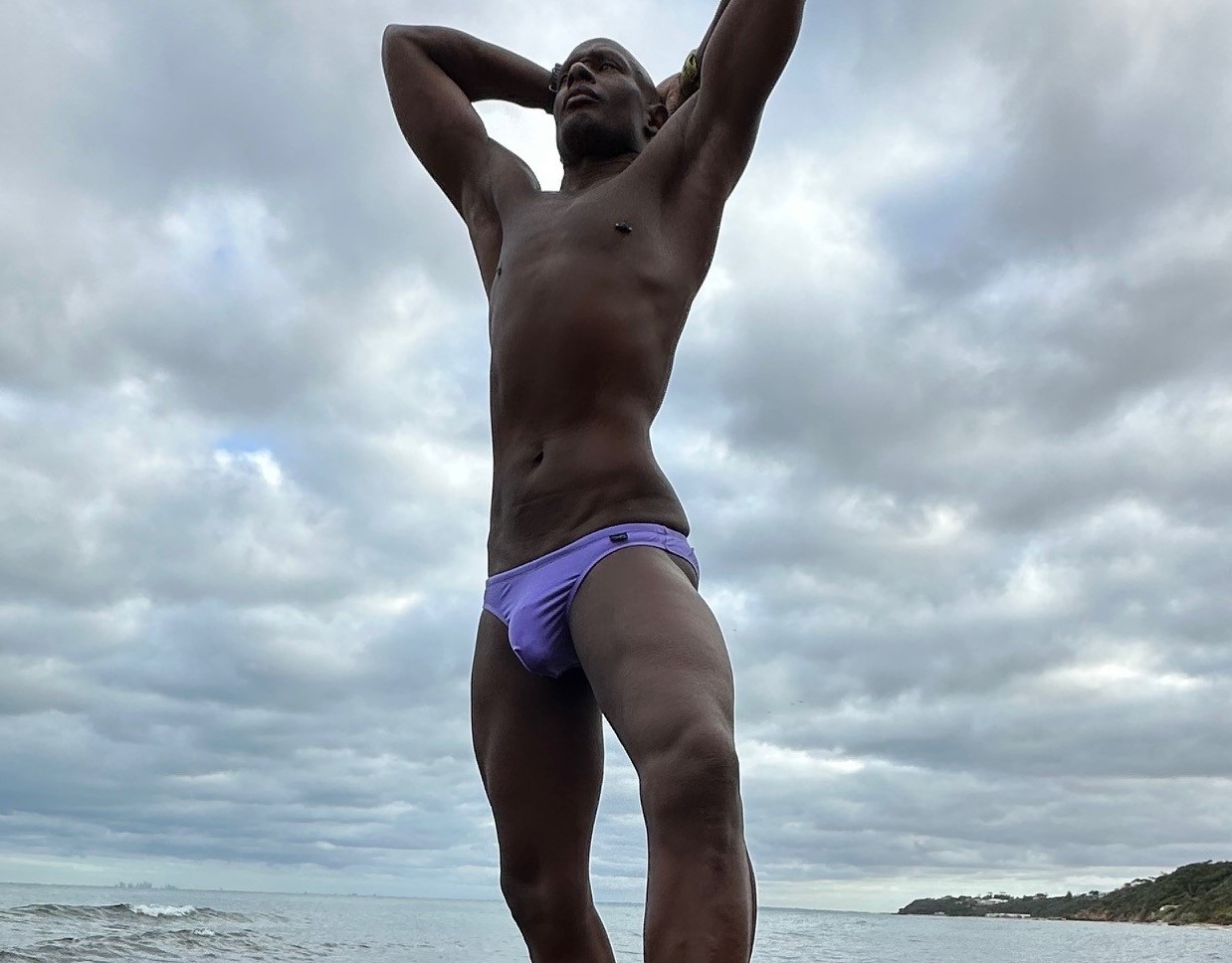 Protruding pouch Surf European Cut Swim Briefs