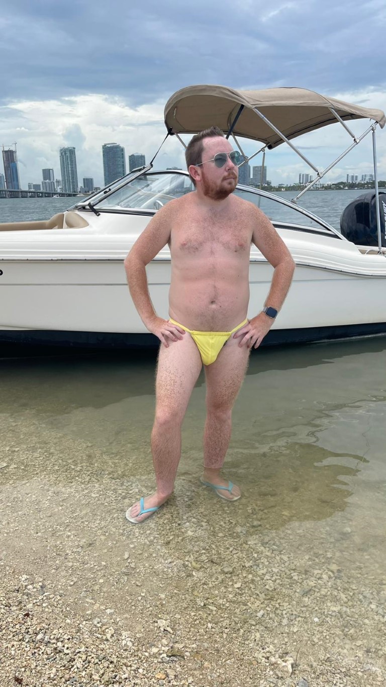 Sexy Slide-able Front & Back Speedos