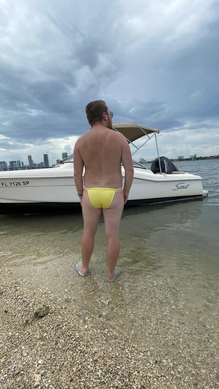 Sexy Slide-able Front & Back Speedos