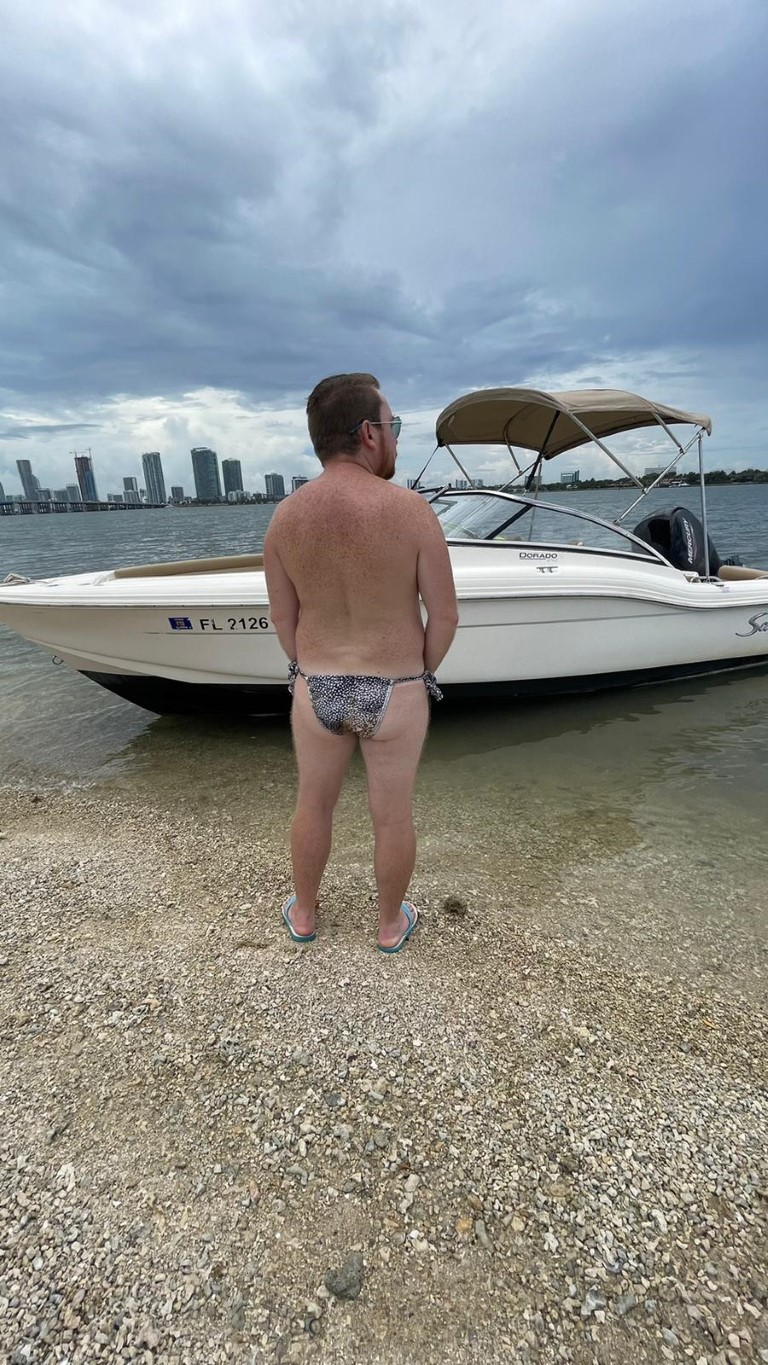 Sexy Slide-able Front & Back Tie Sides Speedos