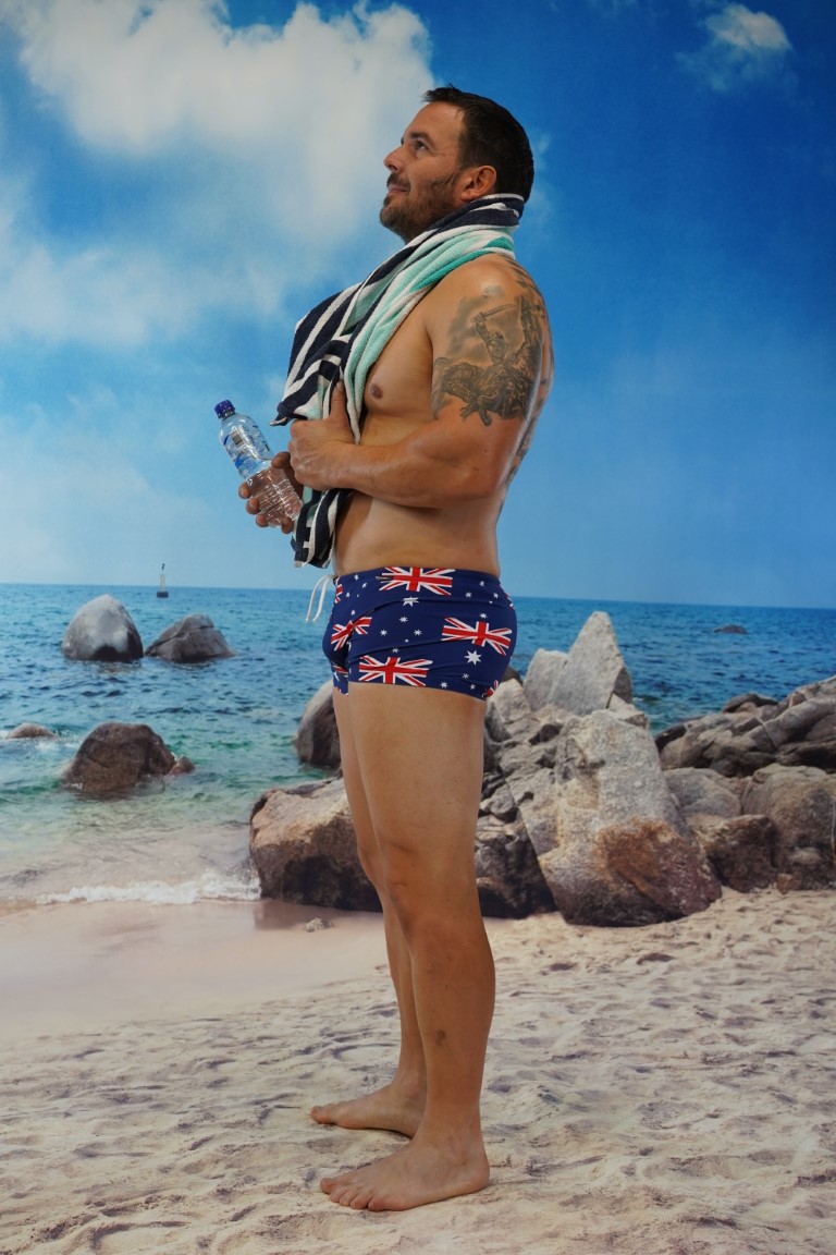 Aussie Flag Spunky Trunks-Oz