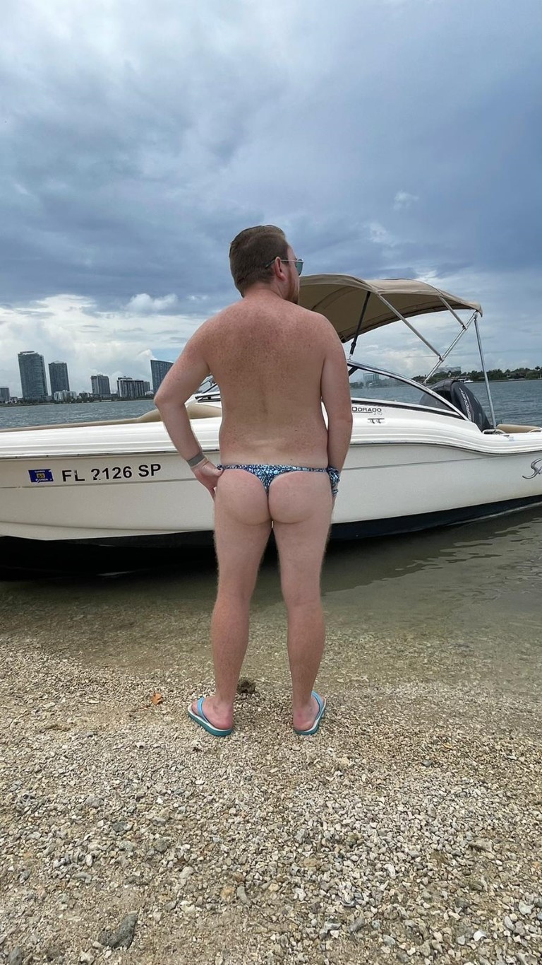 Tie Sides Super Slim Thong